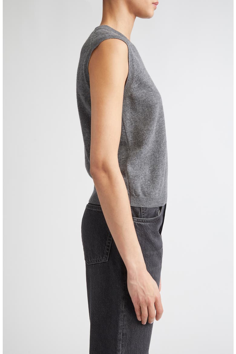 Cashmere Blend Sweater Vest, Alternate, color, GRIGIO MELANGE