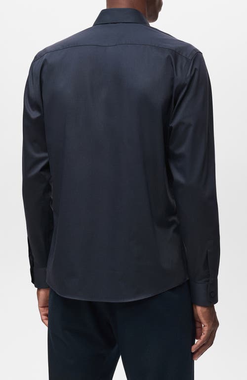 Mango Stretch Button-up Shirt In Multi