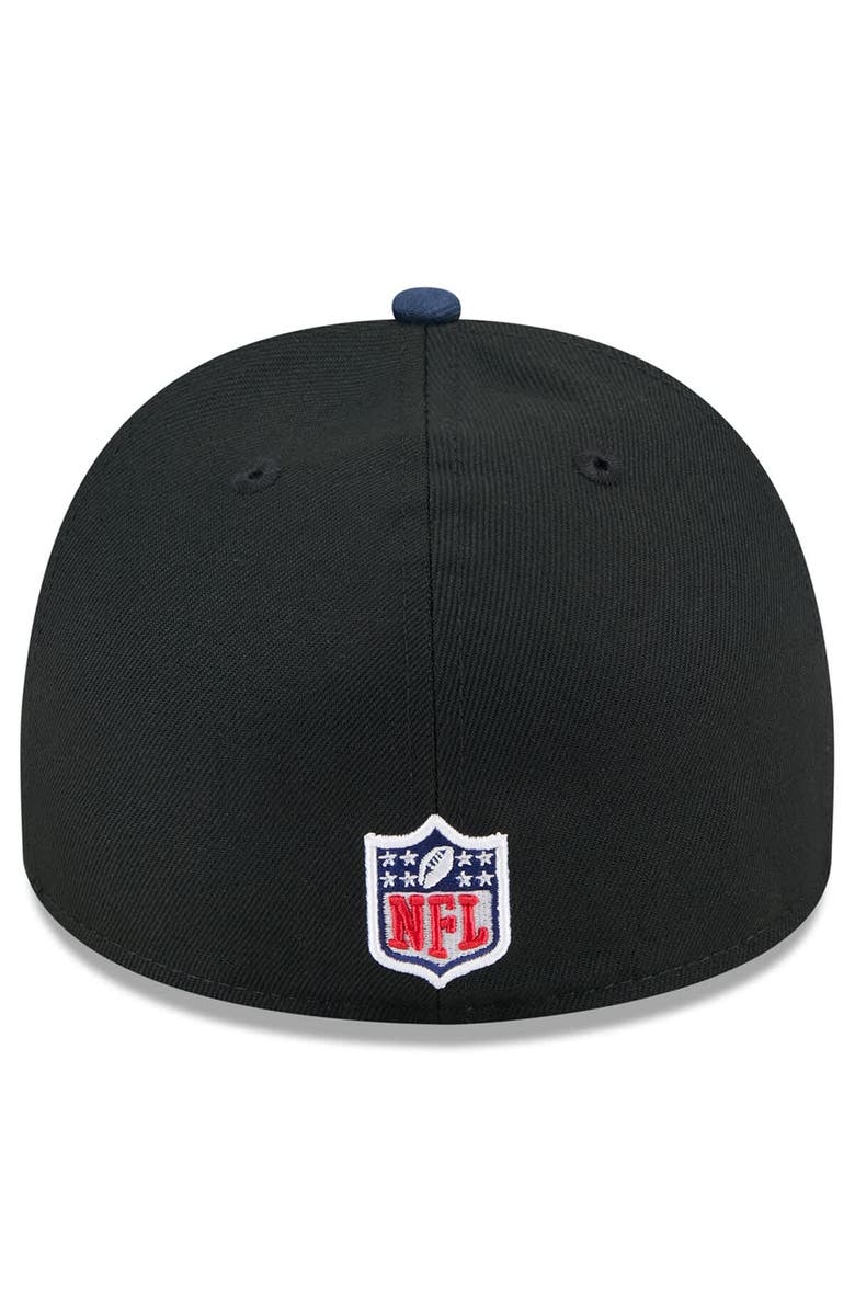 New Era Men's New Era Black/Navy Tennessee Titans 2025 NFL Draft On Stage A-Frame 59FIFTY Fitted Hat, Alternate, color, Black