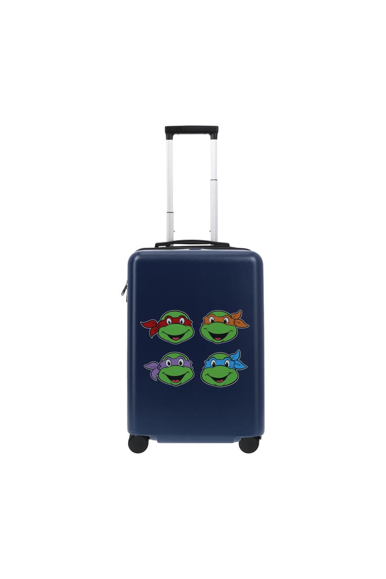 Teenage Mutant Ninja Turtles 22.5" CARRY-ON LUGGAGE, Alternate, color, BLUE