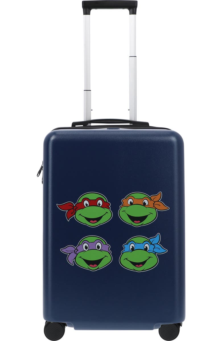 Ful Teenage Mutant Ninja Turtles 22.5" CARRY-ON LUGGAGE, Alternate, color, Blue