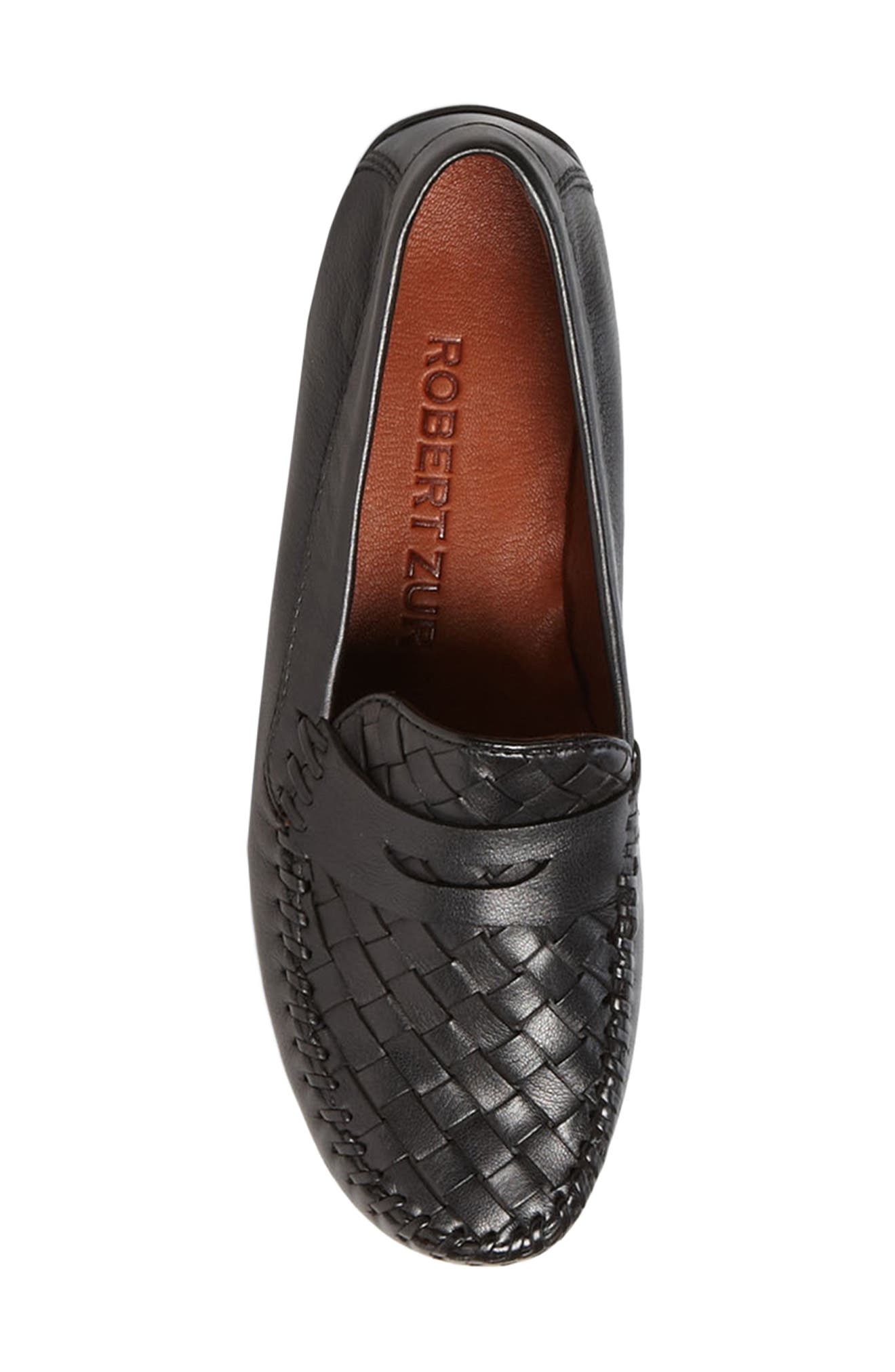 Robert Zur 'Petra' Driving Shoe, Alternate, color, Black Glove