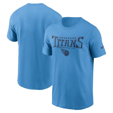 Men's Nike Light Blue Tennessee Titans Sideline Performance T-Shirt