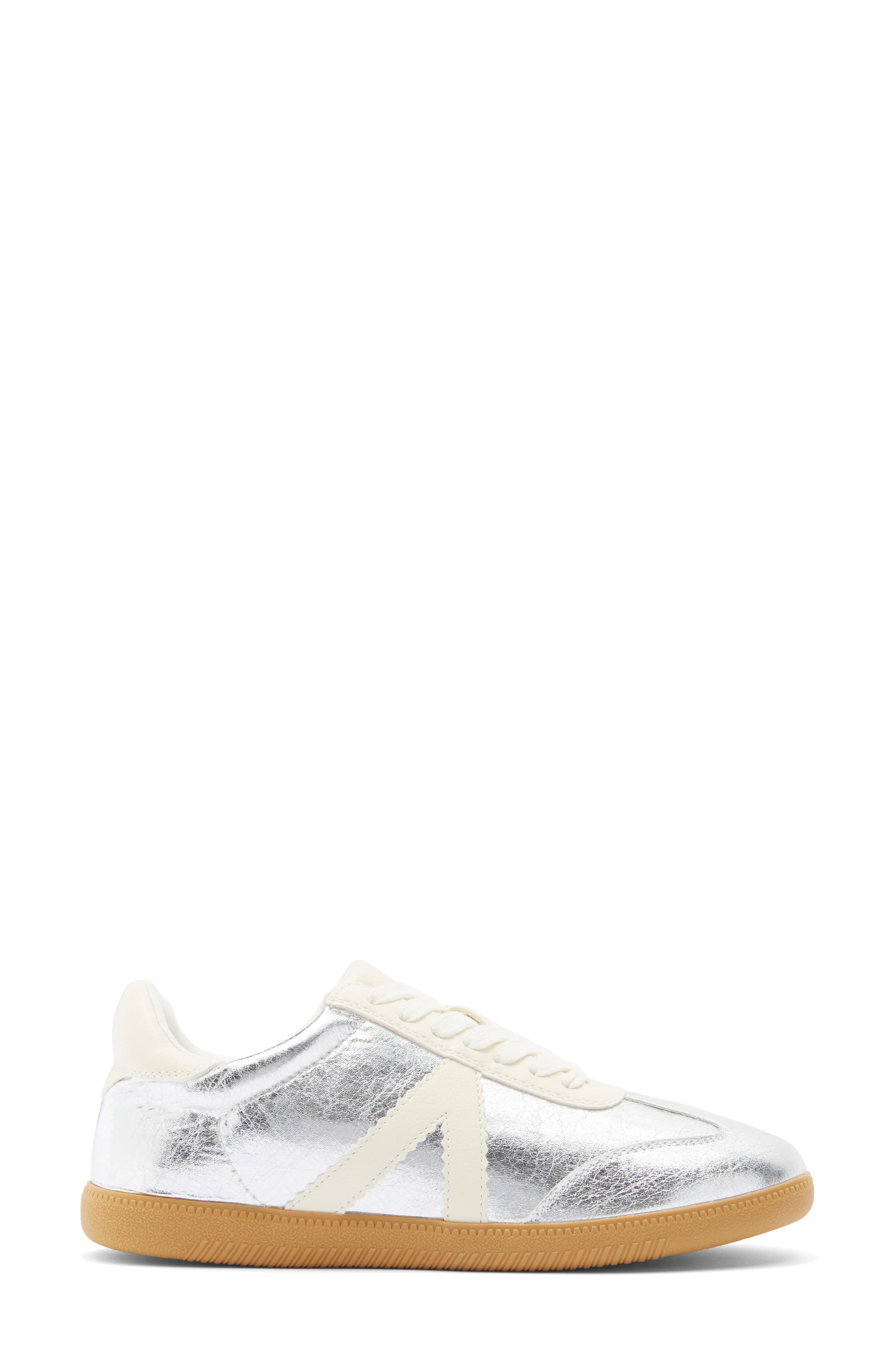 MIA Baker Sneaker, Alternate, color, Silver Washed