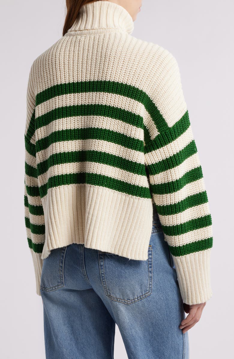 Madewell Wide Rib Turtleneck Sweater, Main, color,