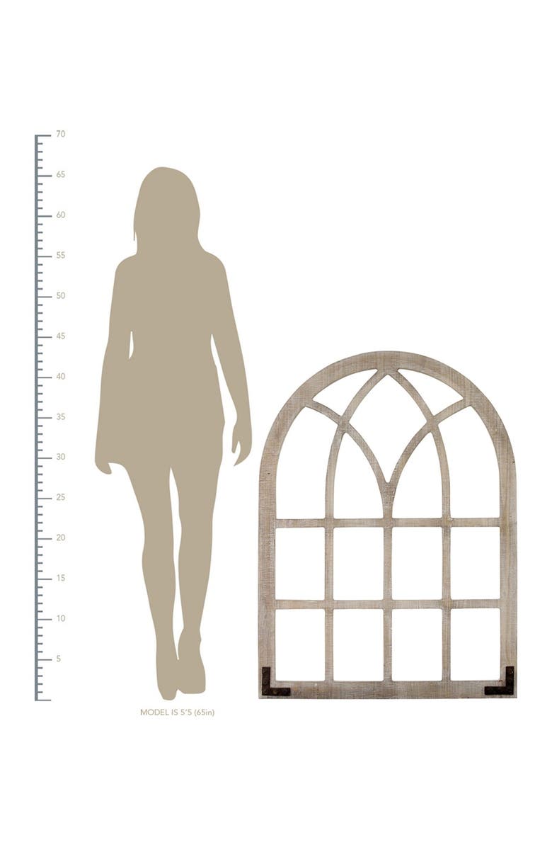 STRATTON HOME DECOR Window Arch Wall Decor, Alternate, color, 