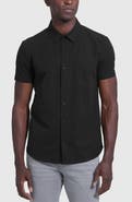 True Classic Commuter Slim Fit 4-Way Stretch Short Sleeve Button-Up Shirt