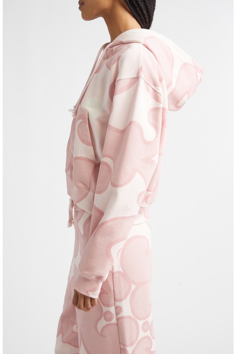 Joggi Keidas Kioski French Terry Full Zip Hoodie, Alternate, color, LIGHT PINK OFF WHITE