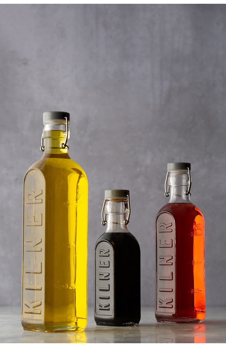 Kilner Swing Top Glass Bottle, 20 Ounce, Alternate, color, Clear