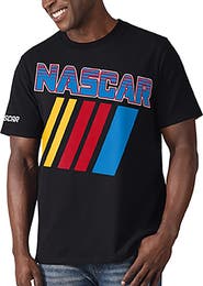 STARTER Men's Starter Black NASCAR Special Teams T-Shirt