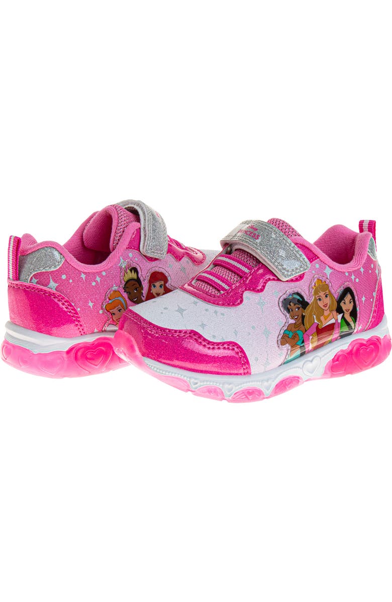 JOSMO Kids' Disney Princess Sneaker, Alternate, color, Fuchsia