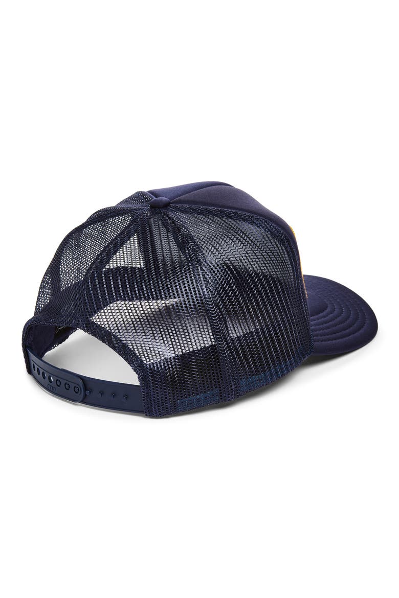 Dive Bar Drinking Club Trucker Hat, Alternate, color, NAVY
