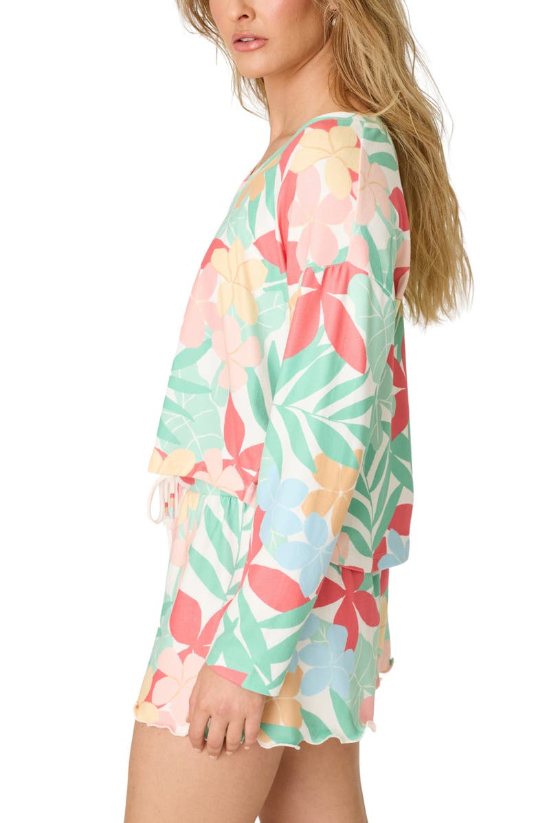 PJ Salvage The Coast Club Jersey Pajama Top, Alternate, color, 