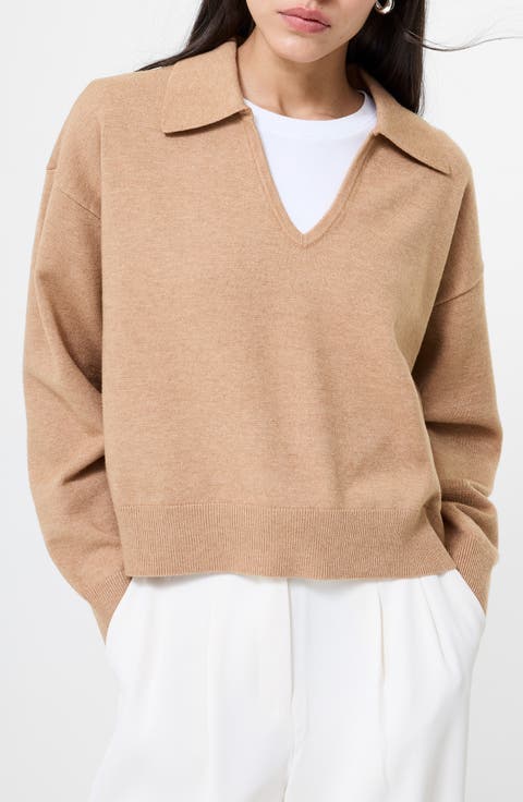 Sloane Johnny Collar Pullover