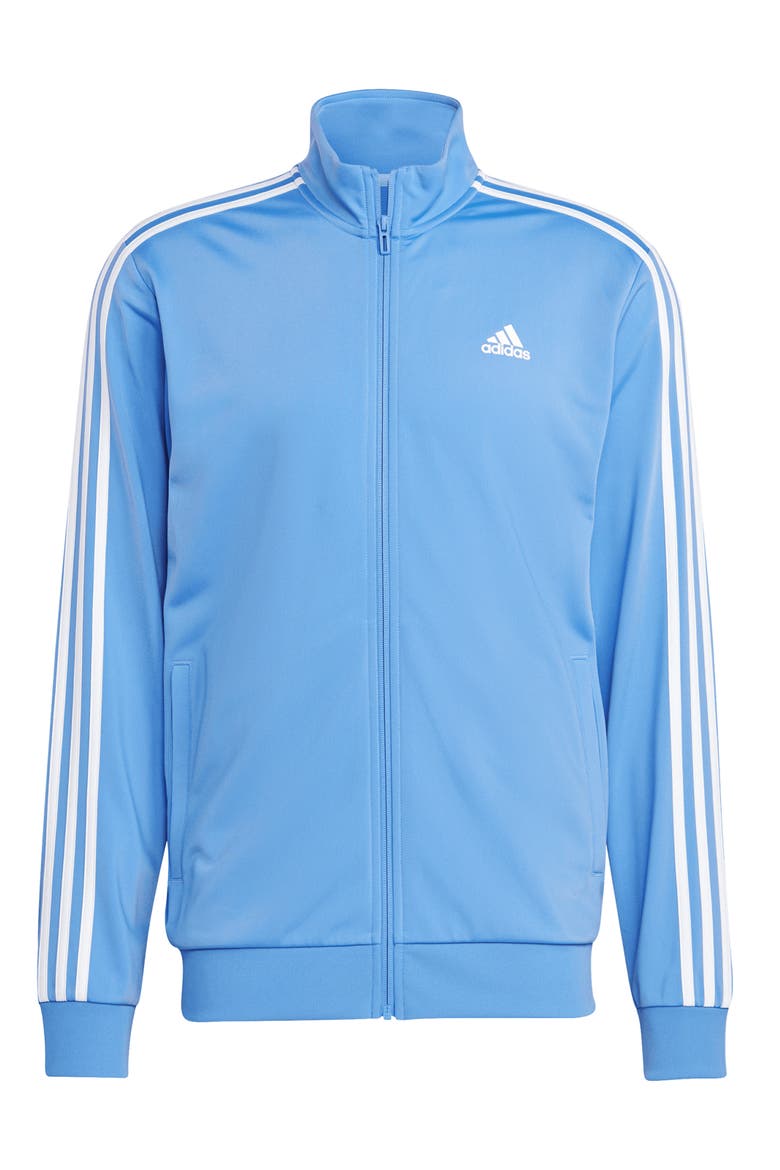 3-Stripes Tricot Track Jacket, Alternate, color, BLUE FUSION