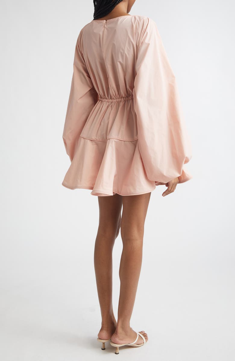 Zimmermann Alchemy Long Sleeve Minidress, Alternate, color, Peach