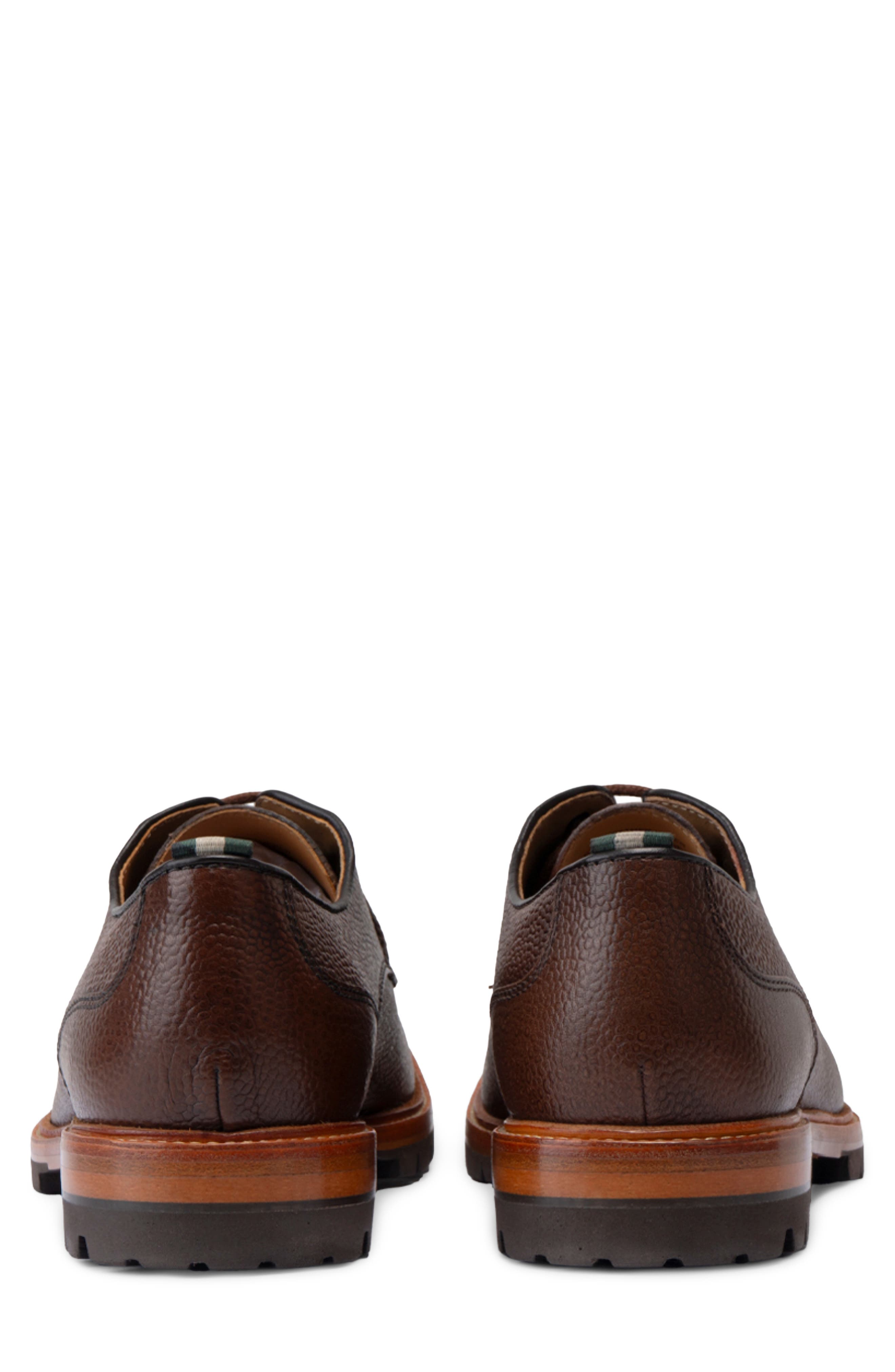 Whitford Moc Toe Derby, Alternate, color, BROWN