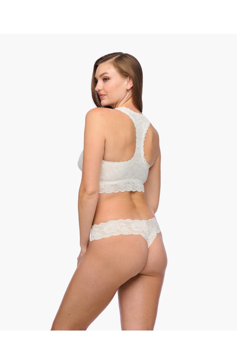 Cosabella Nsn Cutie Low Rise Thong, Alternate, color, Moon Ivory