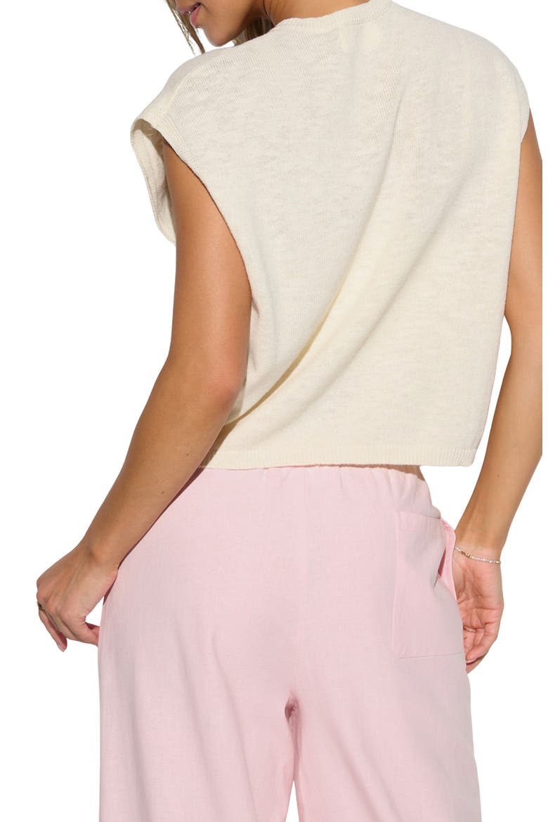 Power of Sun Shore Sweater, Alternate, color, VINTAGE WHITE
