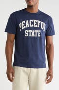 Museum of Peace & Quiet Peaceful Cotton Graphic T-Shirt