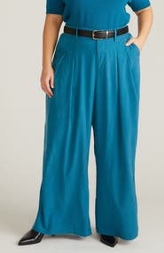 Universal Standard Cooling Cupro Wide Leg Pants