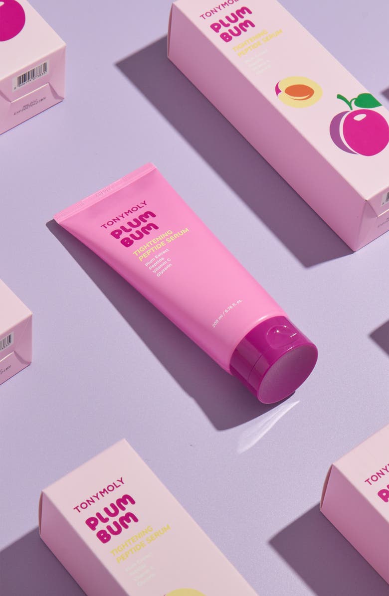 TONYMOLY Plum Bum Tightening Peptide Body Serum, Alternate, color, Pink