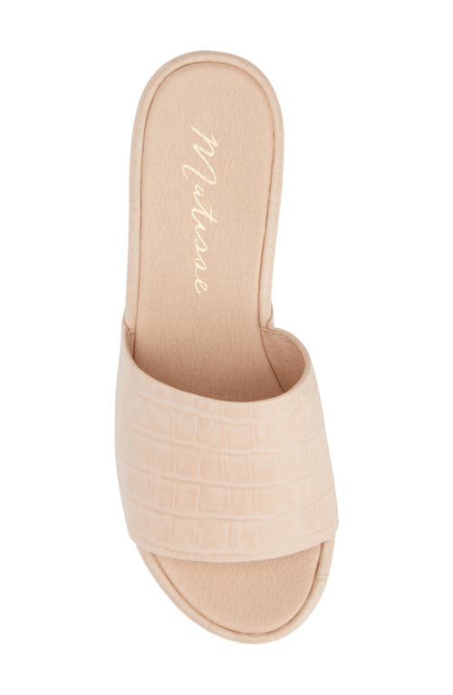 Matisse Frida Platform Sandal In Brown