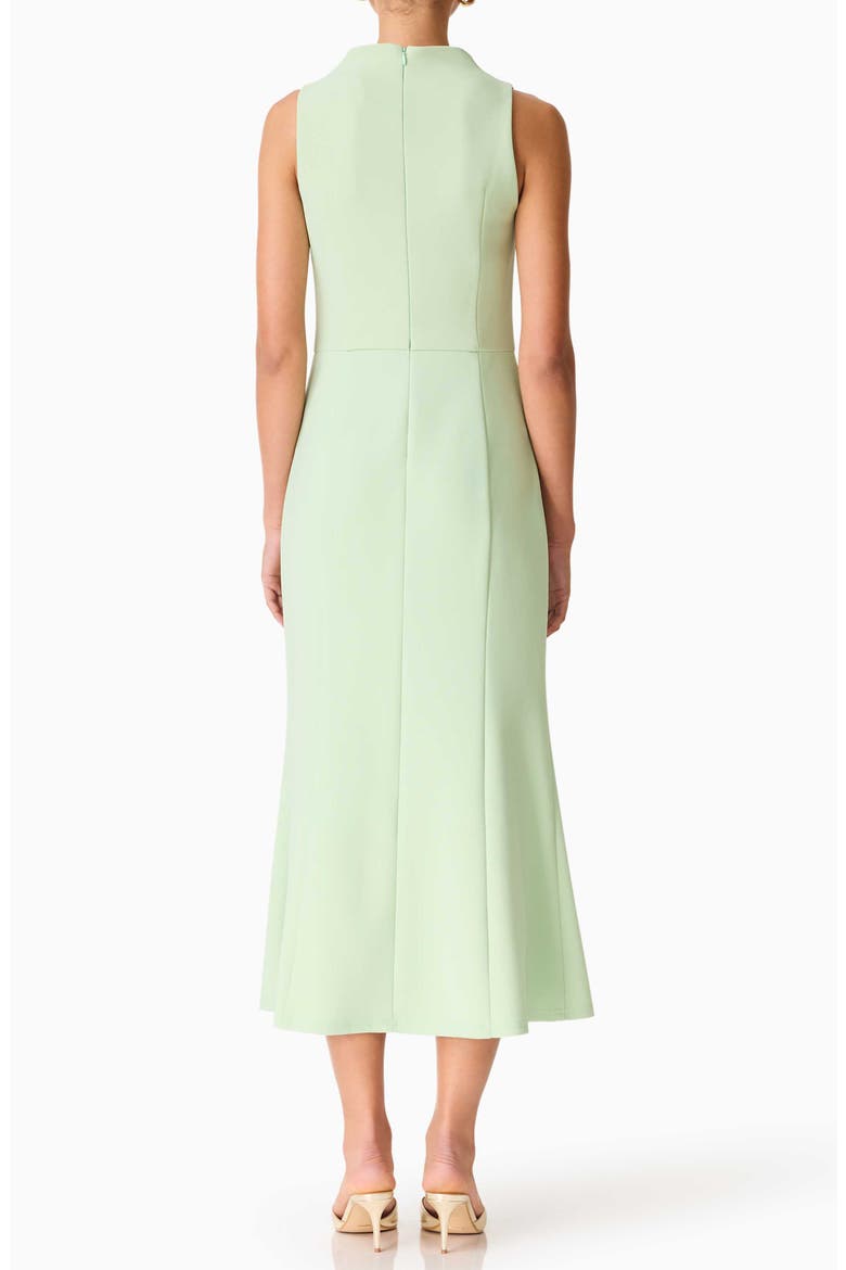 Jamie Cowl Neck Crepe Cocktail Dress, Alternate, color, SAGE