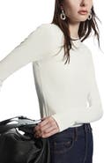 COS Slim Fit Long Sleeve Cotton T-Shirt
