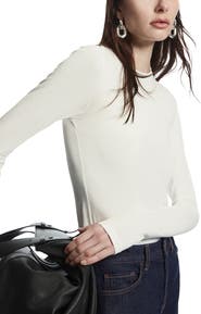 COS Slim Fit Long Sleeve Cotton T-Shirt