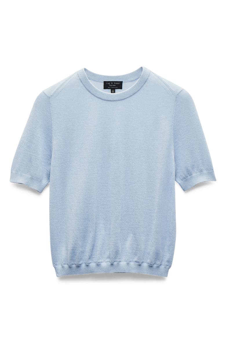 rag & bone Adeline Short Sleeve Cashmere Sweater, Alternate, color,