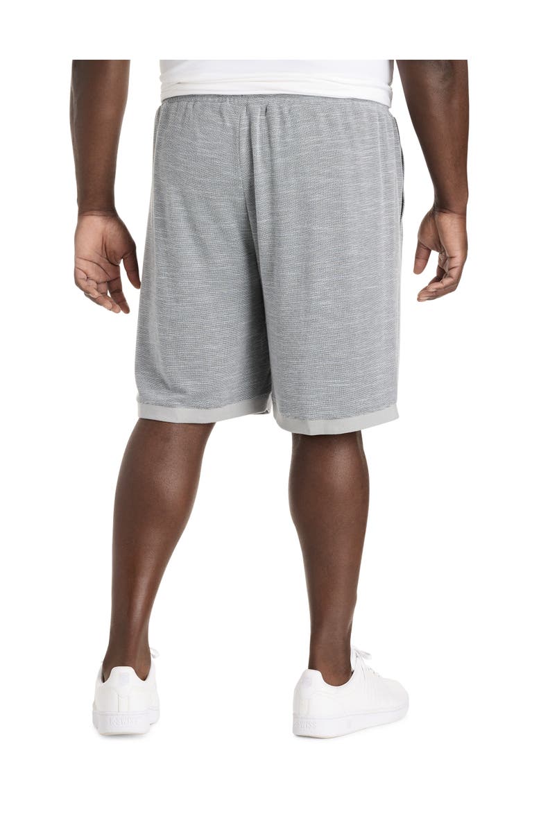 Society of One by DXL Big & Tall Textured Shorts, Alternate, color, High Rise Grey