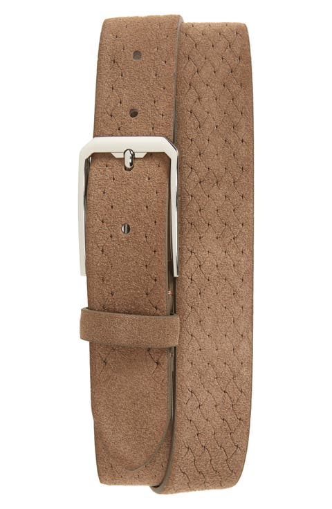 Carter Braided Suede Belt