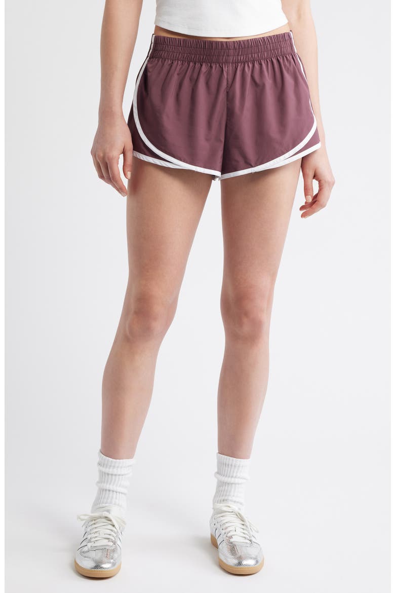 Ebro Shorts, Main, color, MAROON
