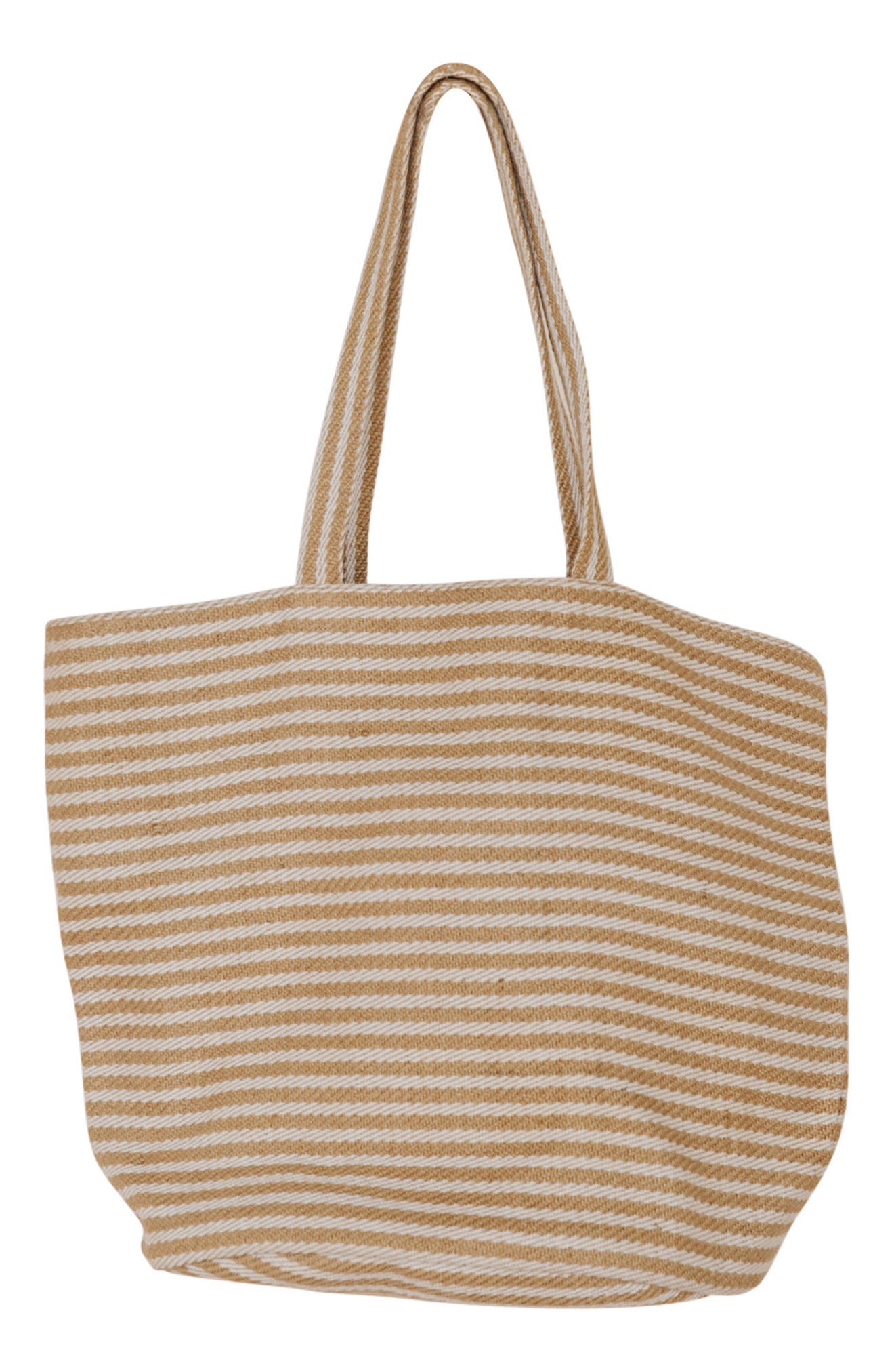 Will & Atlas Paris Stripe Jute Tote, Alternate, color, 