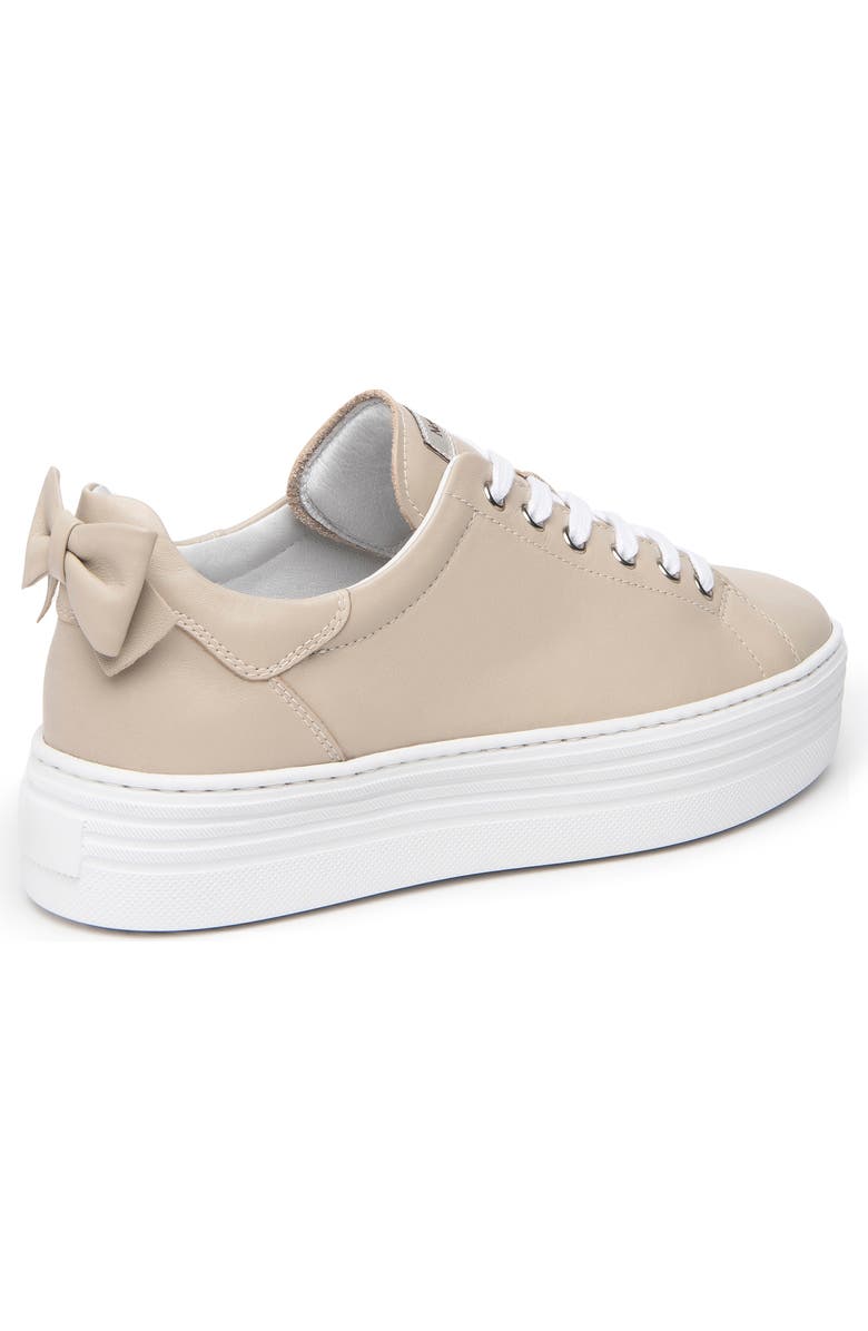 NeroGiardini Bow Platform Skate Sneaker, Alternate, color,