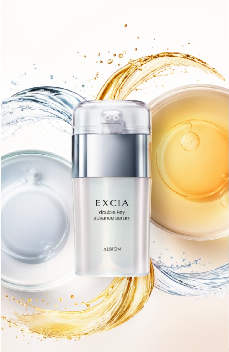 ALBION EXCIA DOUBLE KEY ADVANCE SERUM, Alternate, color, Clear