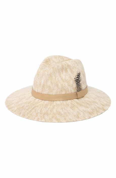 Trina Turk Packable Knit Fedora Hat