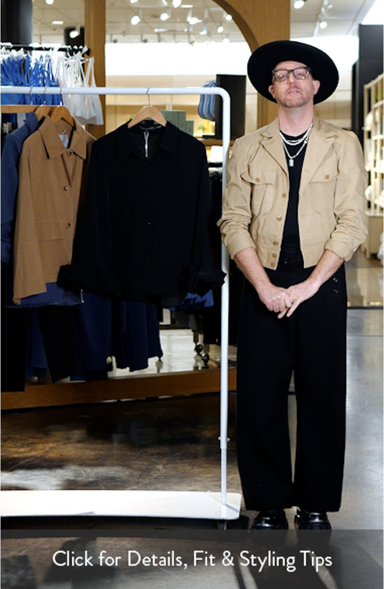 Bubble Cuff Shirt, sales video thumbnail