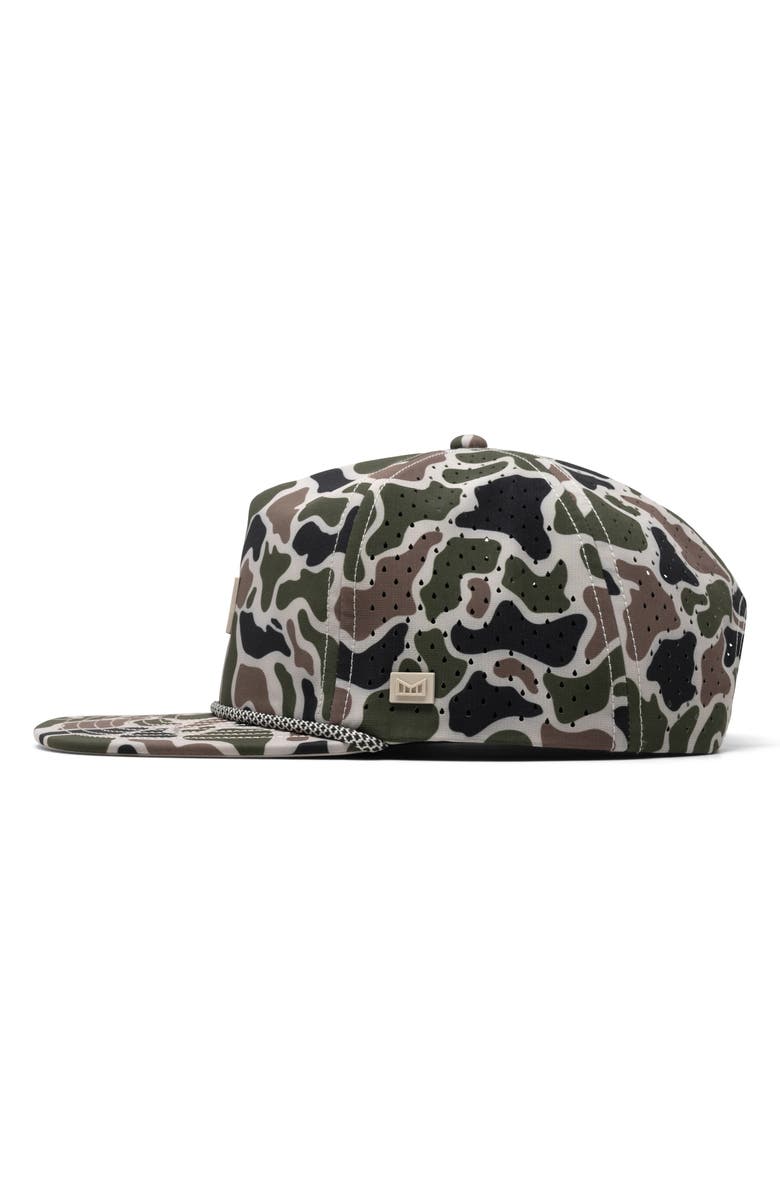 Melin Hydro Coronado Brick Camo Snapback Hat, Alternate, color, Duck Camo