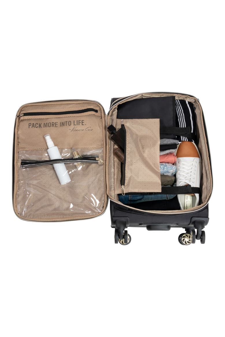 Chelsea Carry-On and Backpack Bundle Set, Alternate, color, BLACK