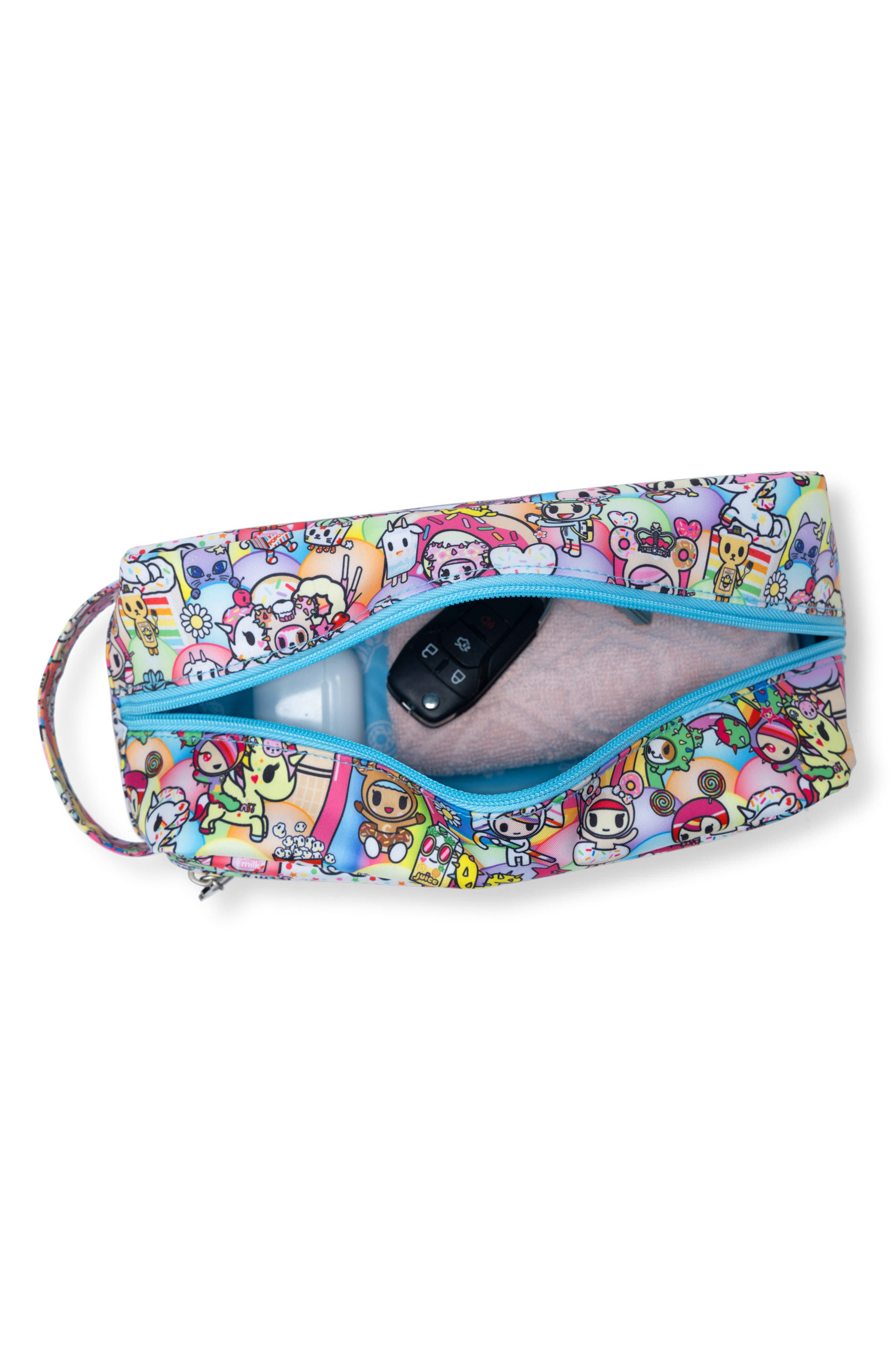 JuJuBe x Tokidoki Be Dapper Travel Case, Alternate, color, 20Th Anniversary Celebration