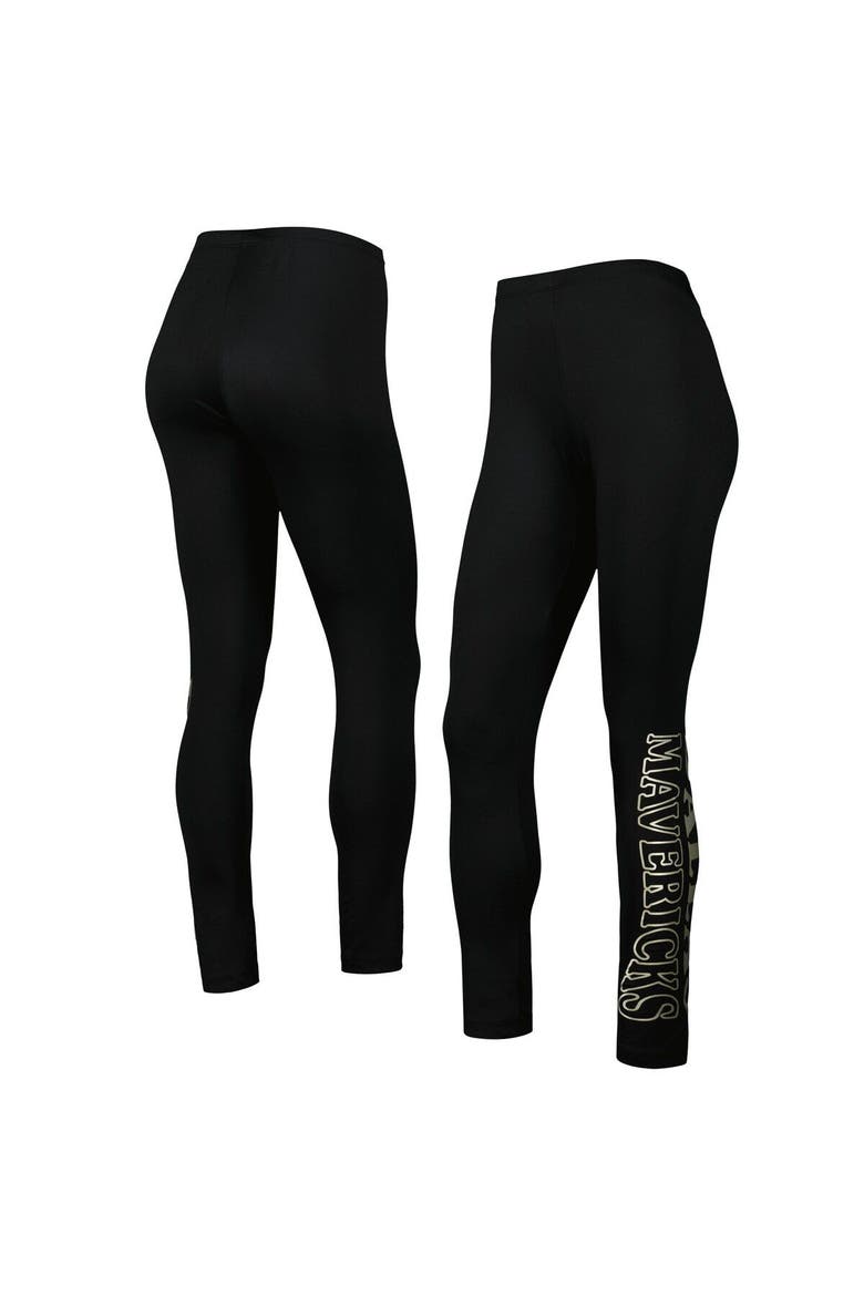 Women's G-III 4Her by Carl Banks Black Dallas Mavericks Stadium Leggings, Main, color, Black