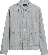 AG Sid Cotton & Linen Trucker Jacket