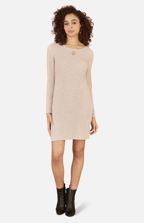 Rib Knit Tunic Dress