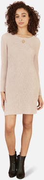 Yumi Rib Knit Tunic Dress