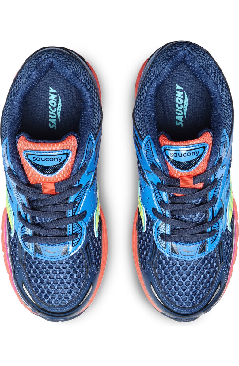 Saucony Kids' Omni 9 Sneaker, Alternate, color, Navy/ Blue