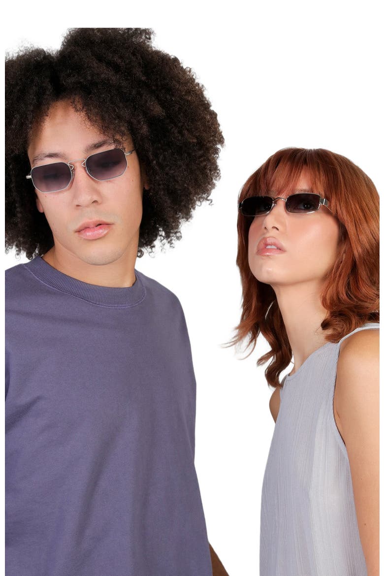 Venetian Sunglasses, Alternate, color, Black White / Olive