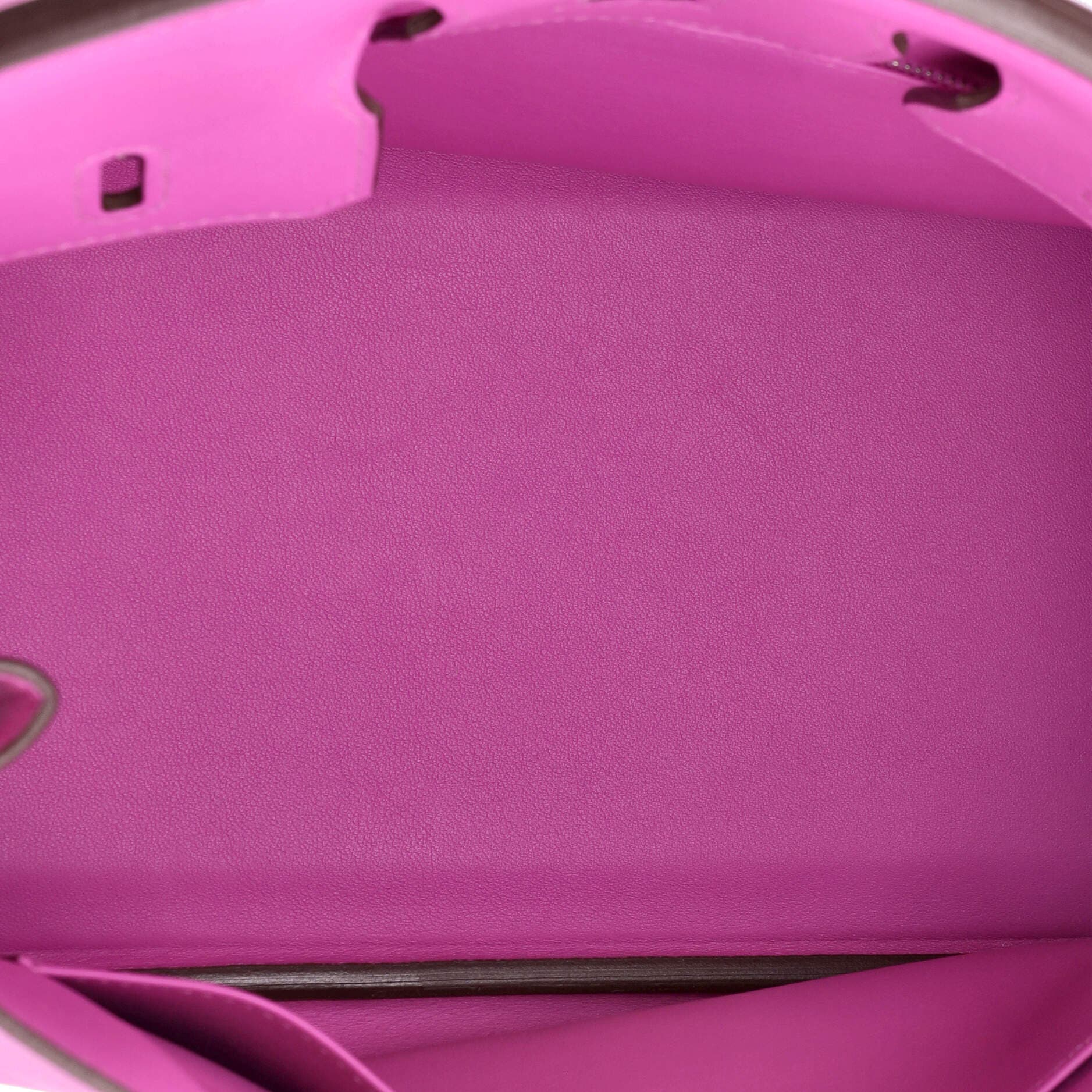 Pre-Owned Hermes Birkin Handbag Pink Swift with Palladium Hardware 25, Alternate, color, 