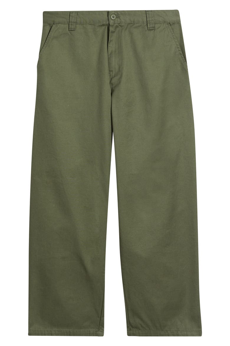 Brady Cotton Twill Pants, Alternate, color, LEAF (RINSED)